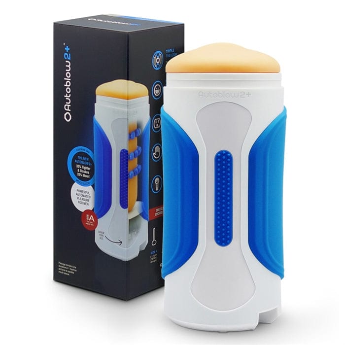 Enhanced Autoblow 2+ Size A Realistic Mouth Sleeve Male Masturbator