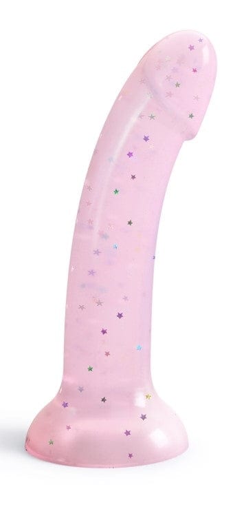 Love to Love Starlight 6-Inch Liquid Silicone Dildo with Sparkles