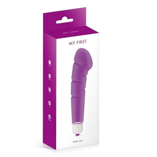 My First Ultra - Light 7 - Speed Hard - On Vibrator in Black or Purple