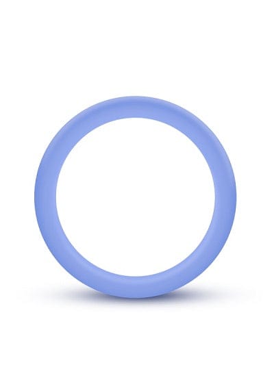 Premium Blush Performance Blue Glowing Silicone Cock Ring for Enhanced Intimate Experiences