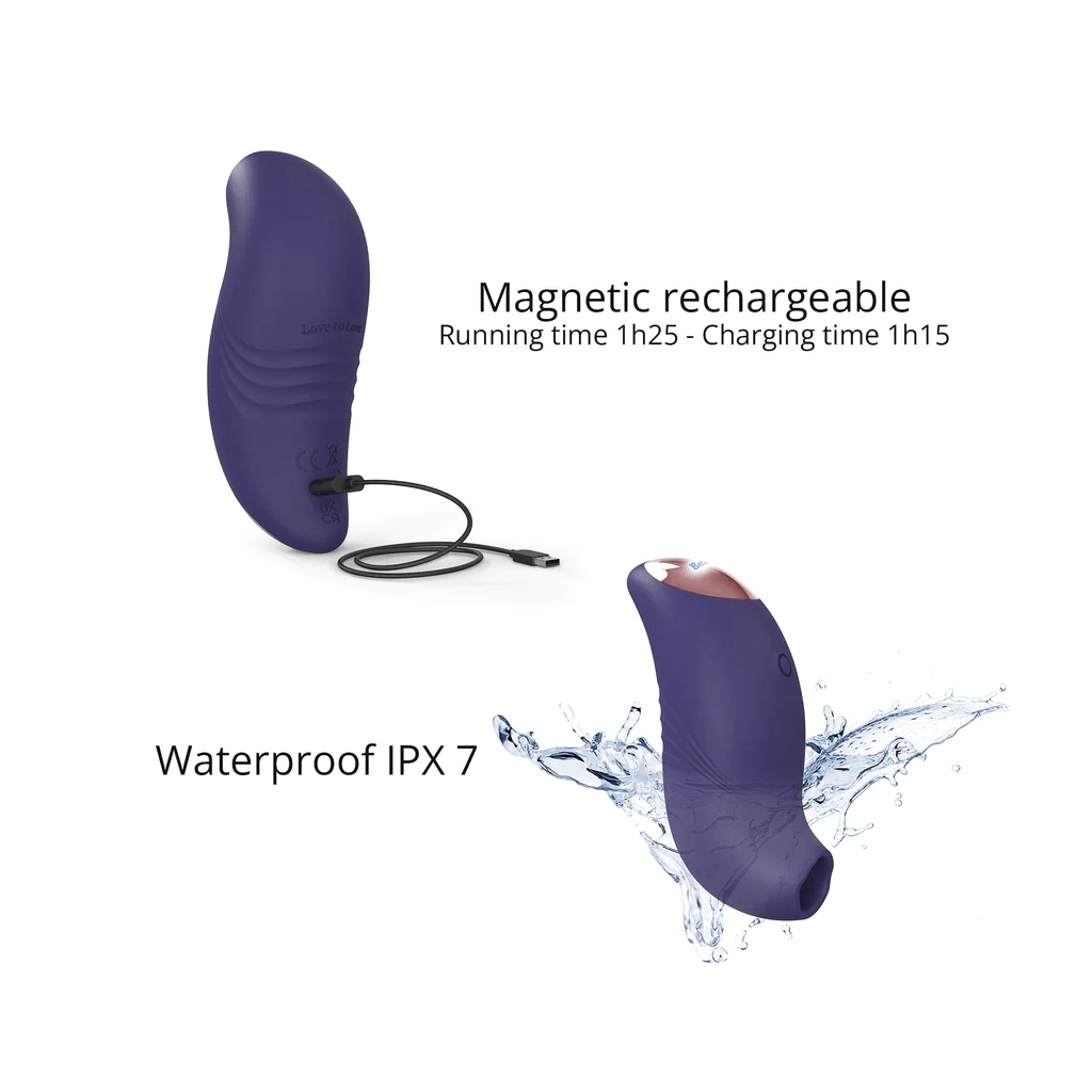 Love To Love Believer: A Compact & Waterproof Clitoral Stimulator with 5 Intensity Levels