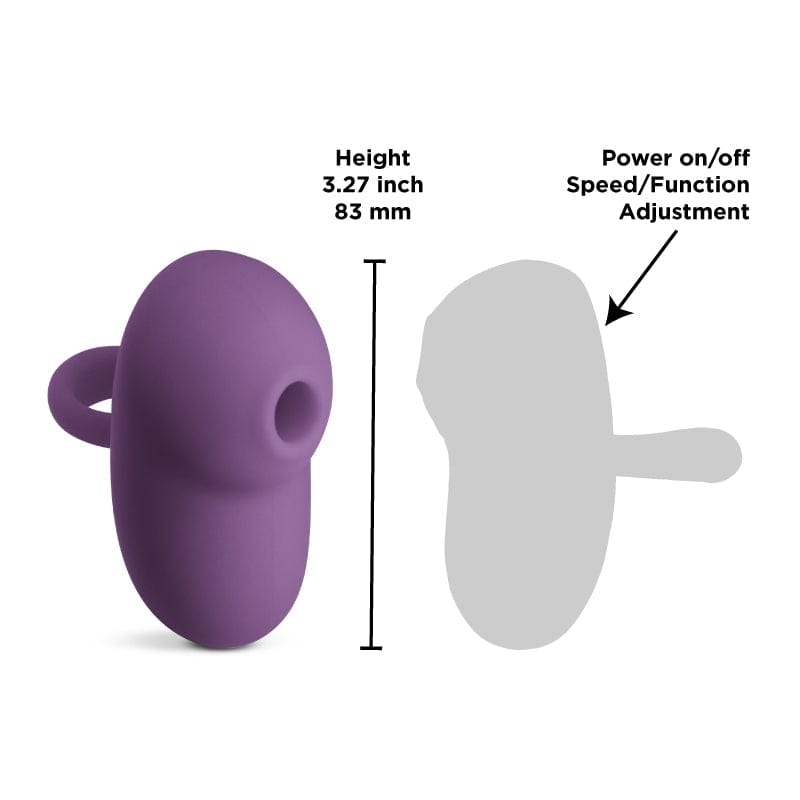 NS Novelties Alluring Clitoral Stimulator for Discreet and Comfortable Use