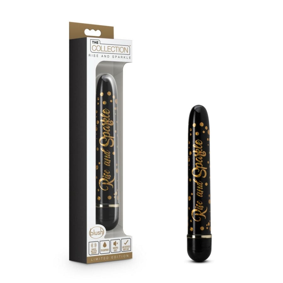 Blush Collection's Black Bullet Vibe: Rise, Sparkle & Enjoy Multi - Speed Pleasure
