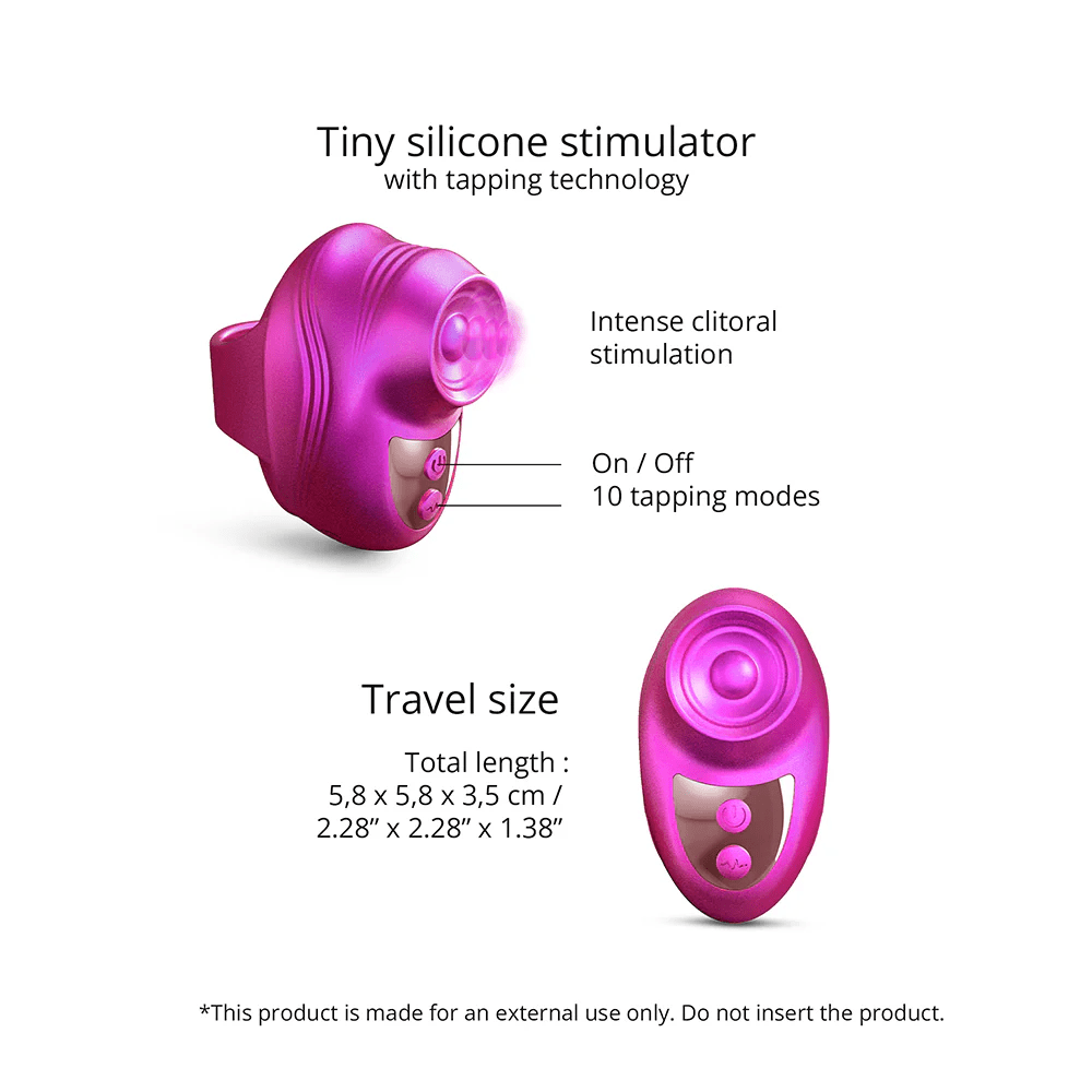 Love to Love Kisscool Miniature Fingertip Pleasure Stimulator for Intimate Experiences
