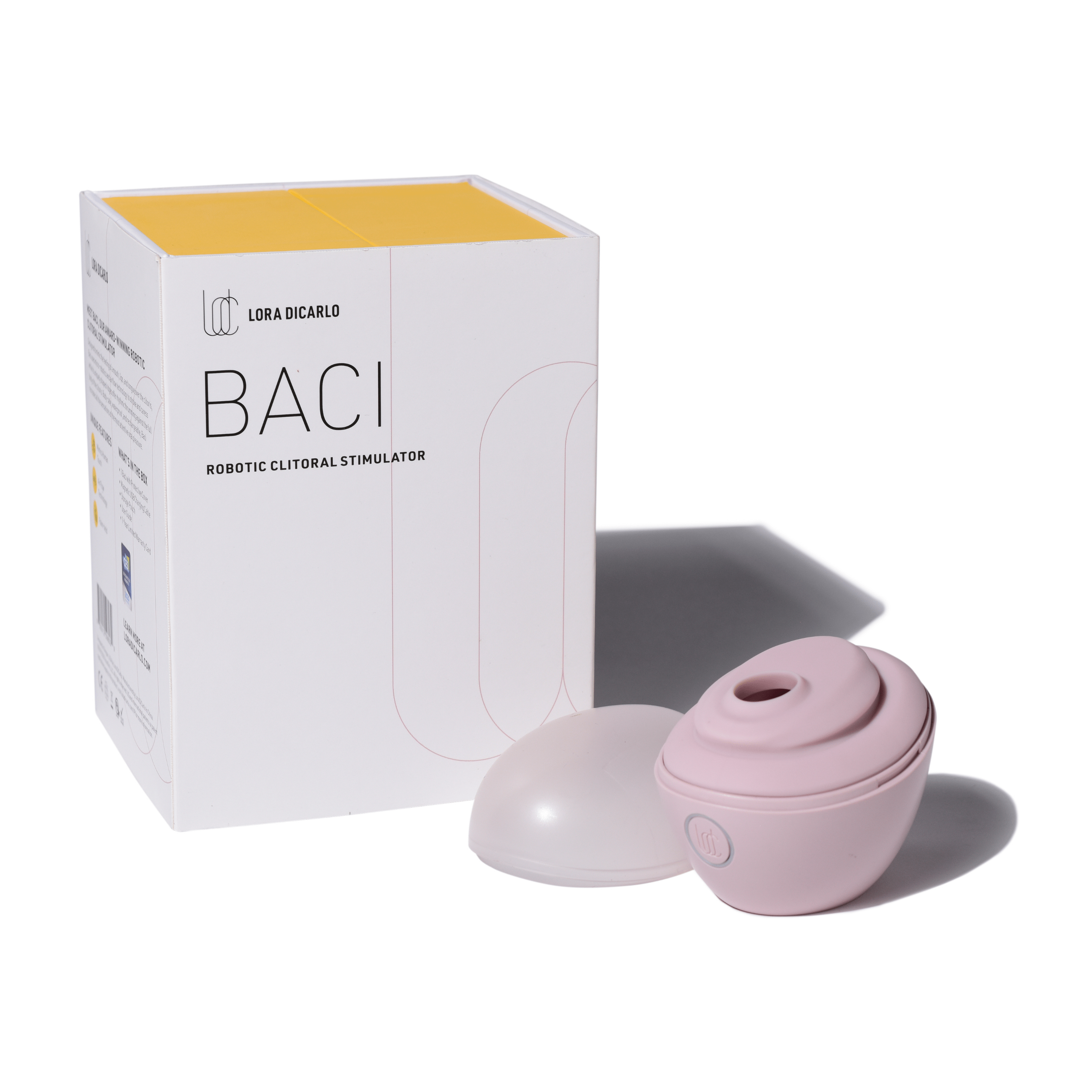 Lora DiCarlo Baci Clitoral Stimulator - Experience the Mind - Blowing Oral Sensation Anytime