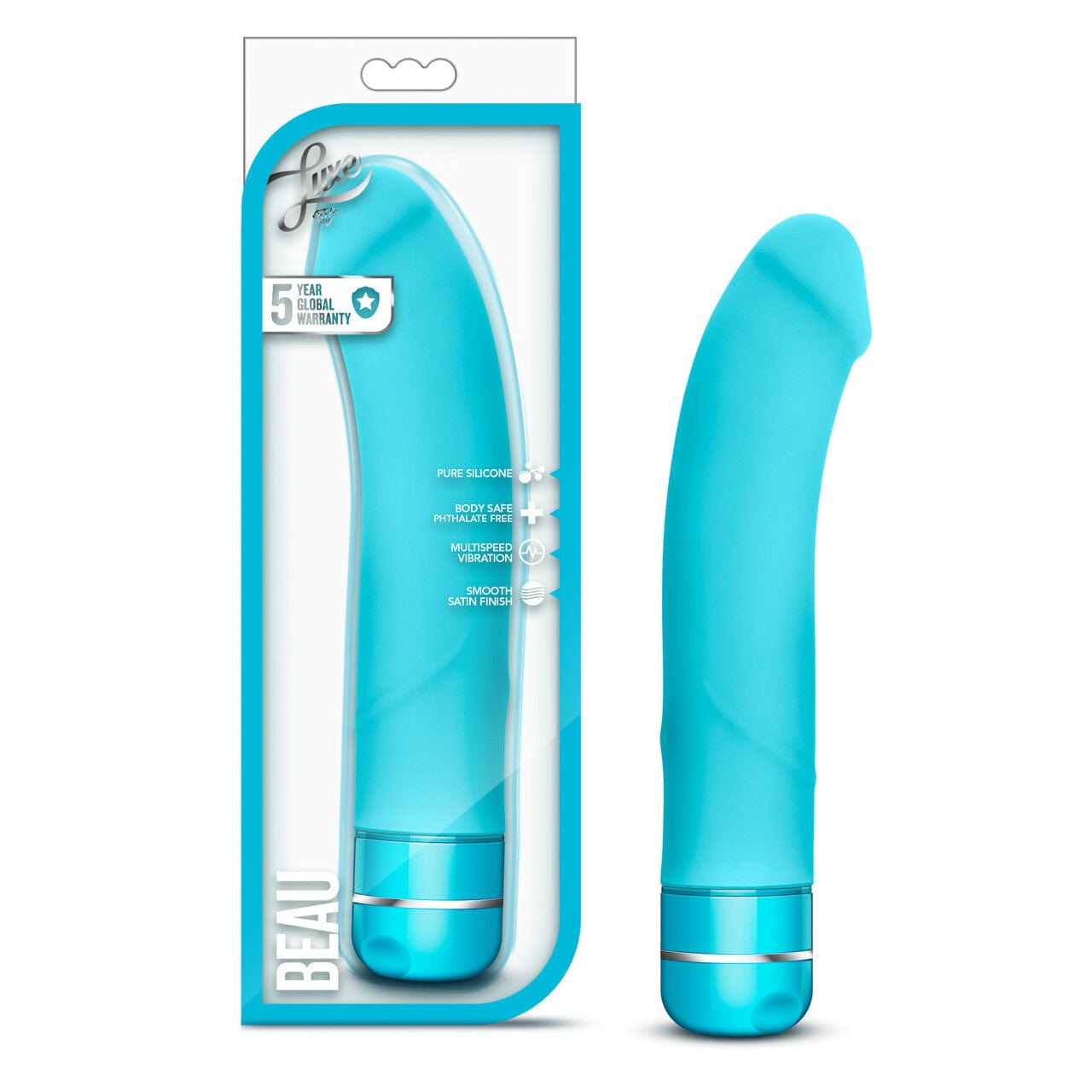 Exquisite Blush Luxe Beau G-Spot Vibrator for Ultimate Pleasure