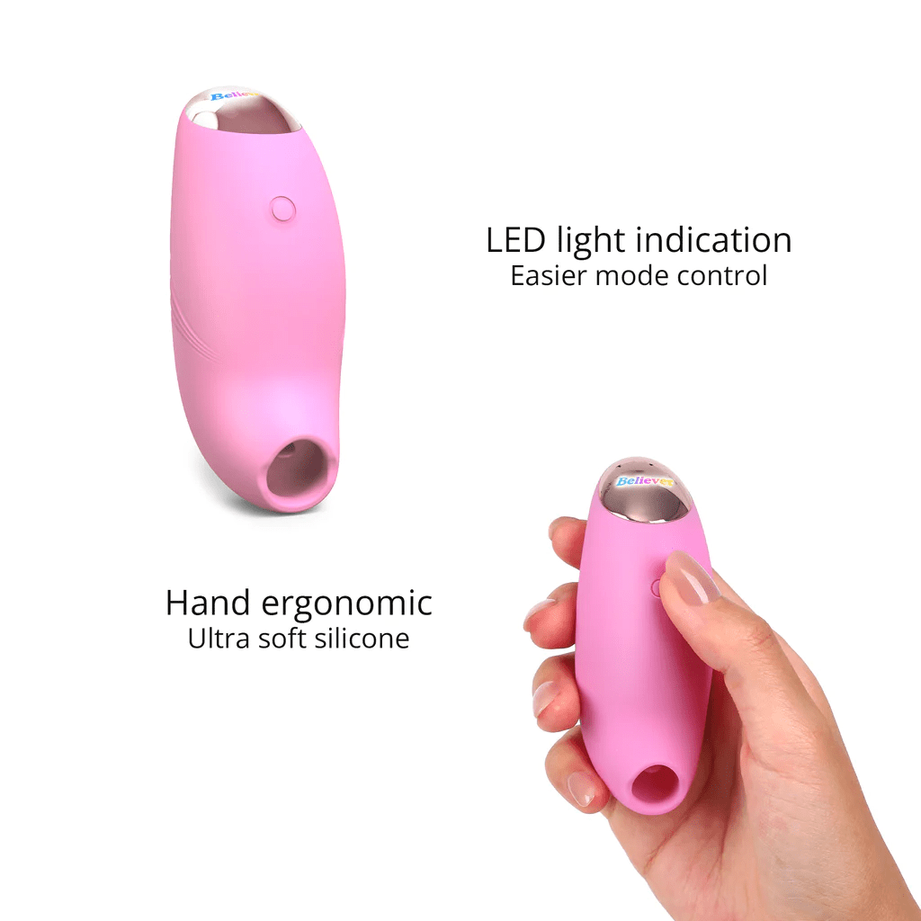 Love To Love Believer: A Compact & Waterproof Clitoral Stimulator with 5 Intensity Levels