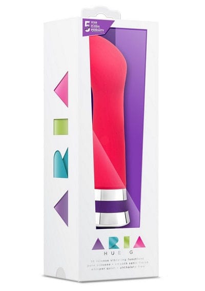 Blush Aria Cerise-Colored Hue G Spot Vibrator for Intense Stimulation