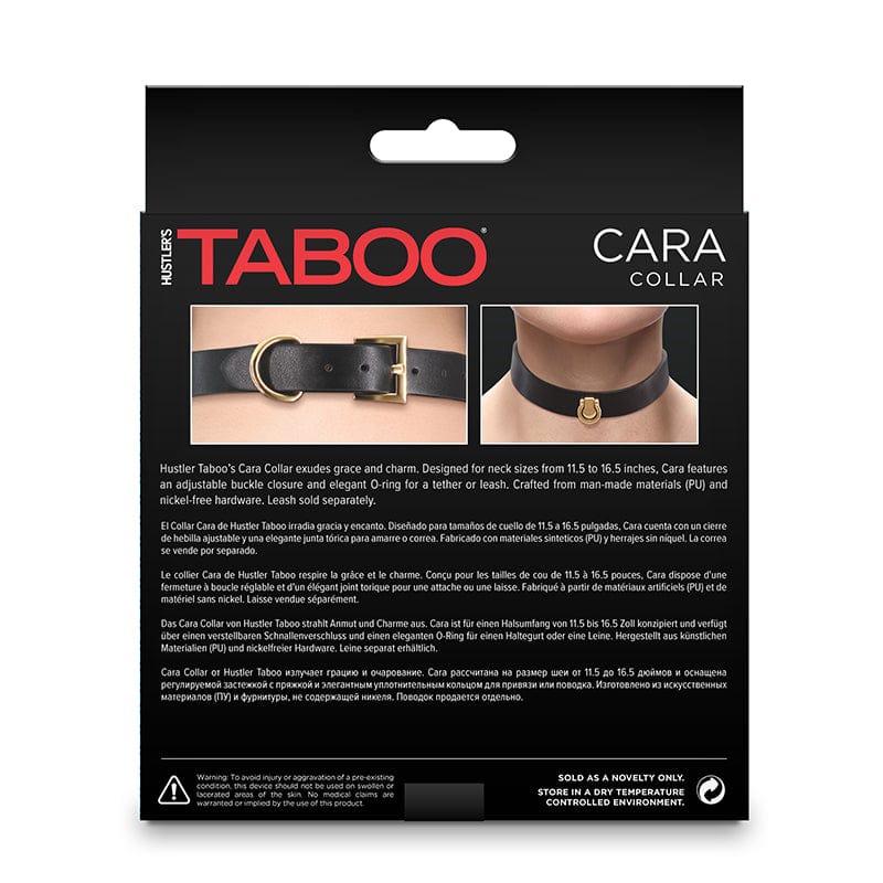 NS Novelties Hustler Taboo Adjustable Cara Collar for 11.5 - 16.5 Inch Necks