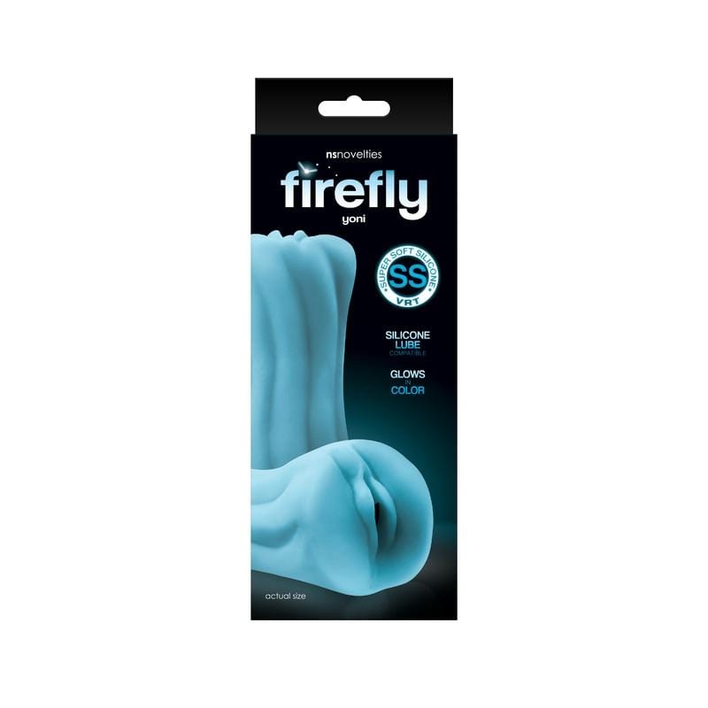 NS Novelties Firefly Super Soft Glow-in-the-Dark Yoni Masturbator
