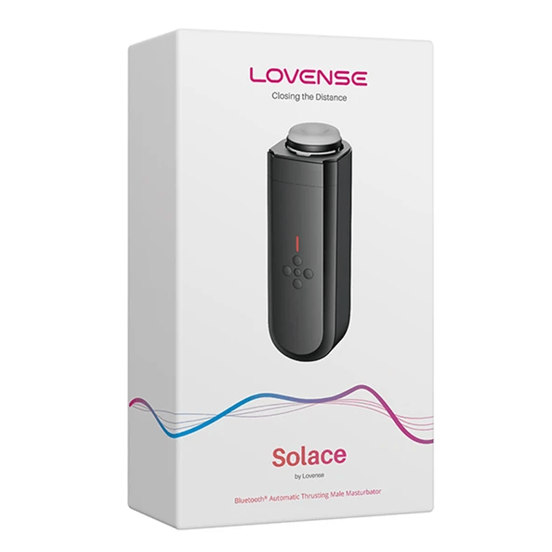 Lovense Solace Bluetooth-Controlled Auto-Thrusting Male Masturbator for Ultimate Pleasure