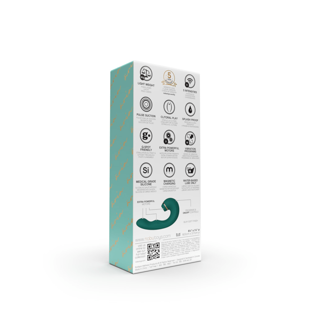 Nobu Aria Flexible Tapping Clitoral Stimulator with Multiple Functions