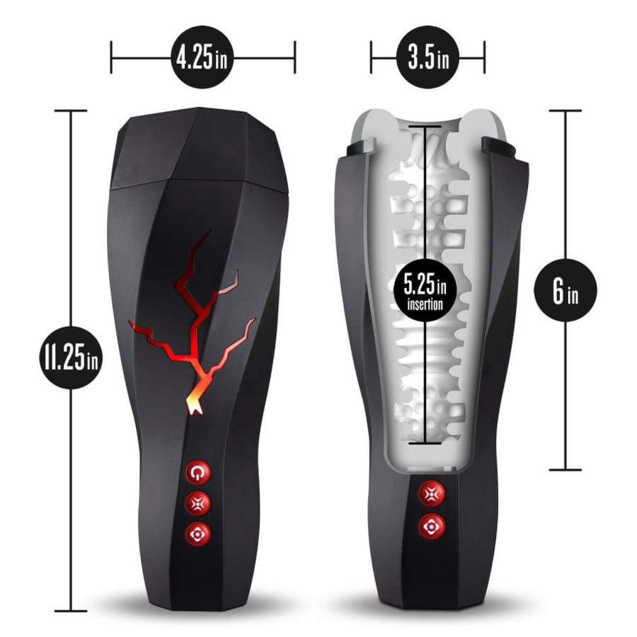 Blush M Men's Storm Model Male Masturbation Cup - A Revolutionary Male Sex Toy