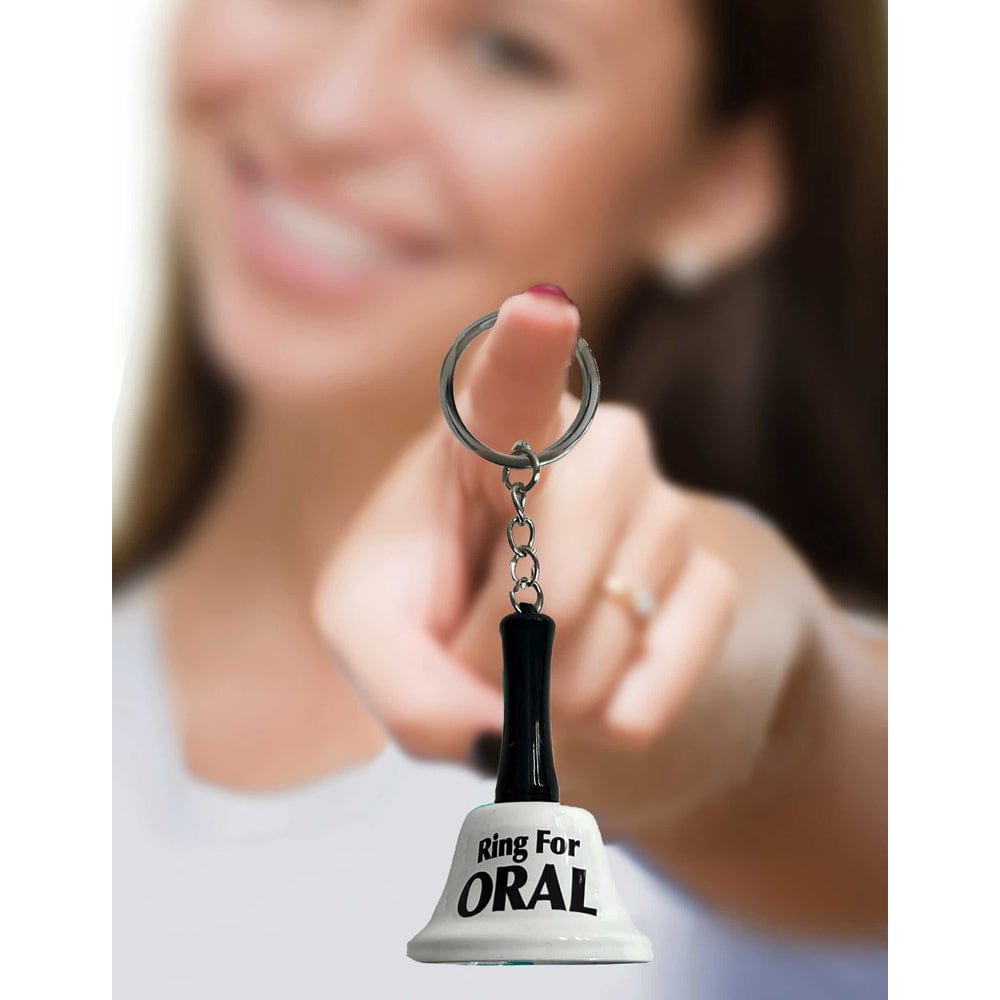 Little Genie Super Fun Oral-themed Ring Key Chain - A Playful Key Holder Accessory