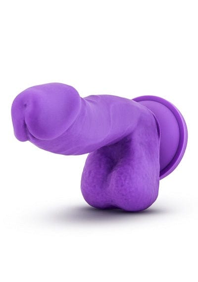 Blush Ruse Purple Juicy Silicone Dildo for Intense Pleasure