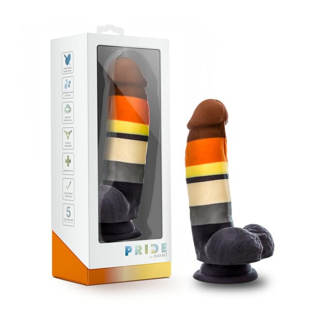 Blush Avant Pride P9 Bear-themed Adult Suction Cup Dildo for Enhanced Pleasure