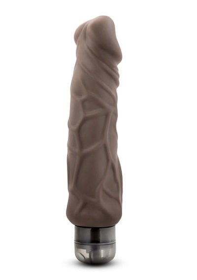 Brown Waterproof 9.5-inch Blush Au Naturel Realistic Pleasure Dildo