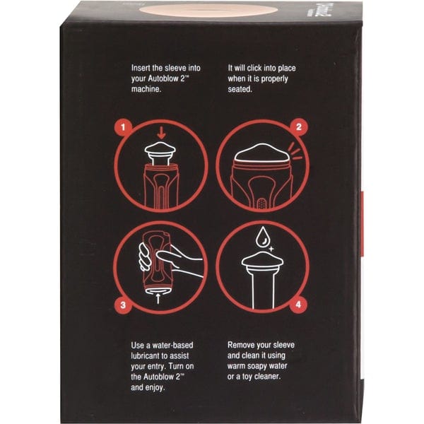 Premium Autoblow Mouth Replacement Sleeve Model A for Enhanced Pleasure