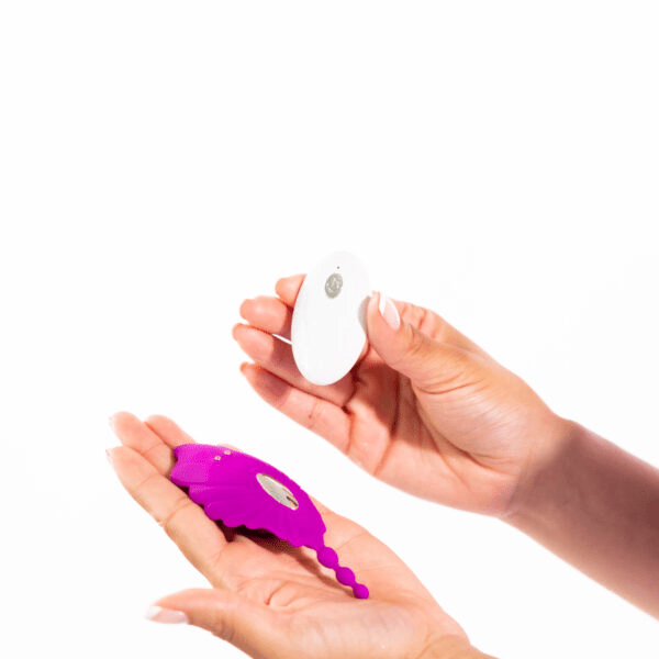 Natalie's Toybox Waterproof 10-Function Remote Control Panty Vibe - Shell Yeah!