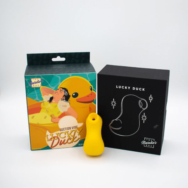 Natalie's Toybox Compact Waterproof Lucky Duck Suction Pleasure Stimulator