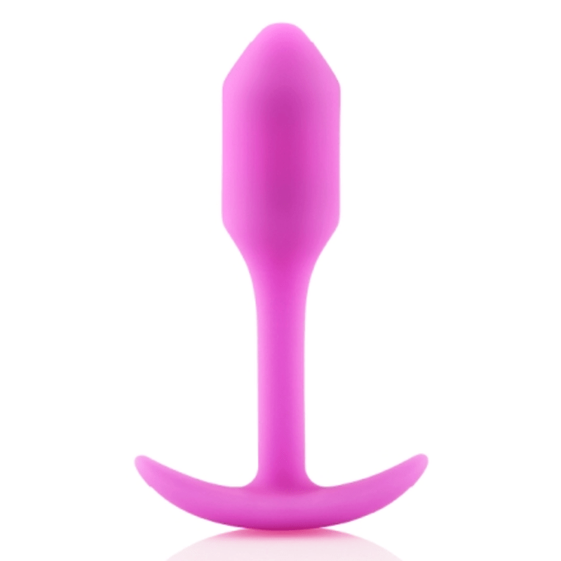 b-Vibe Snug Plug 1: Beginner-Friendly Silicone Anal Plug with Weighted Design