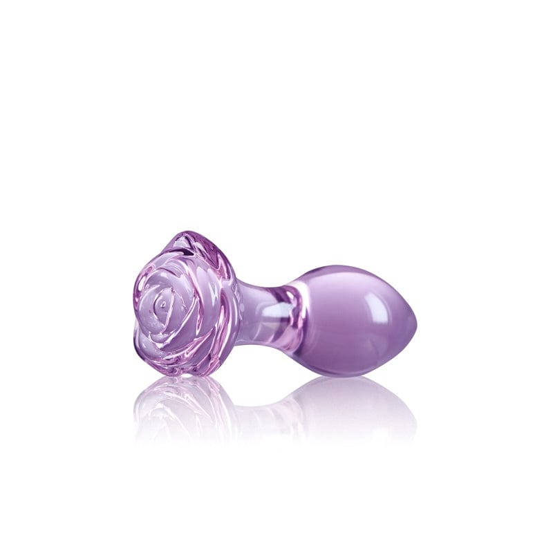 NS Novelties Exquisite Crystal Rose - Decorative and Functional Glass Product