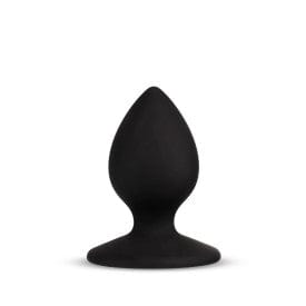 Blush Temptasia Smooth Black Anal Plug for Bold Exploration