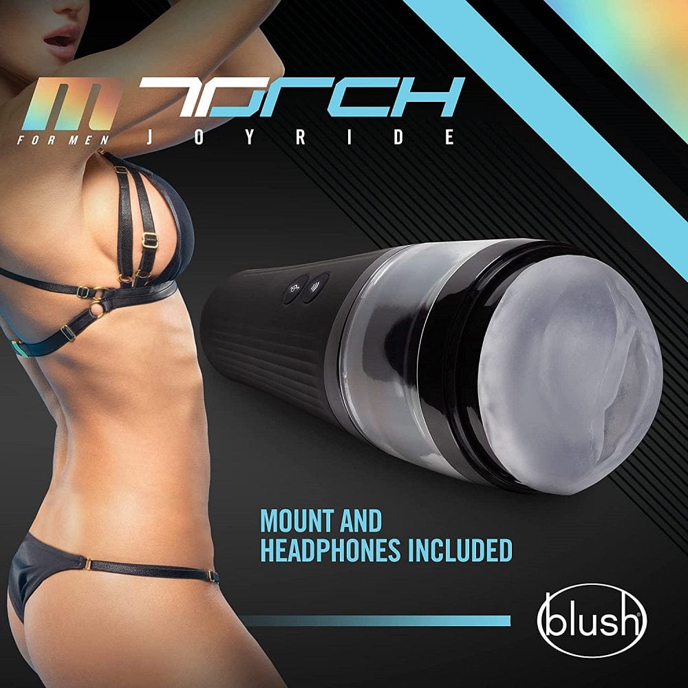 Blush Torch Joyride High - Tech Rapid Thrusting Male Masturbation Device