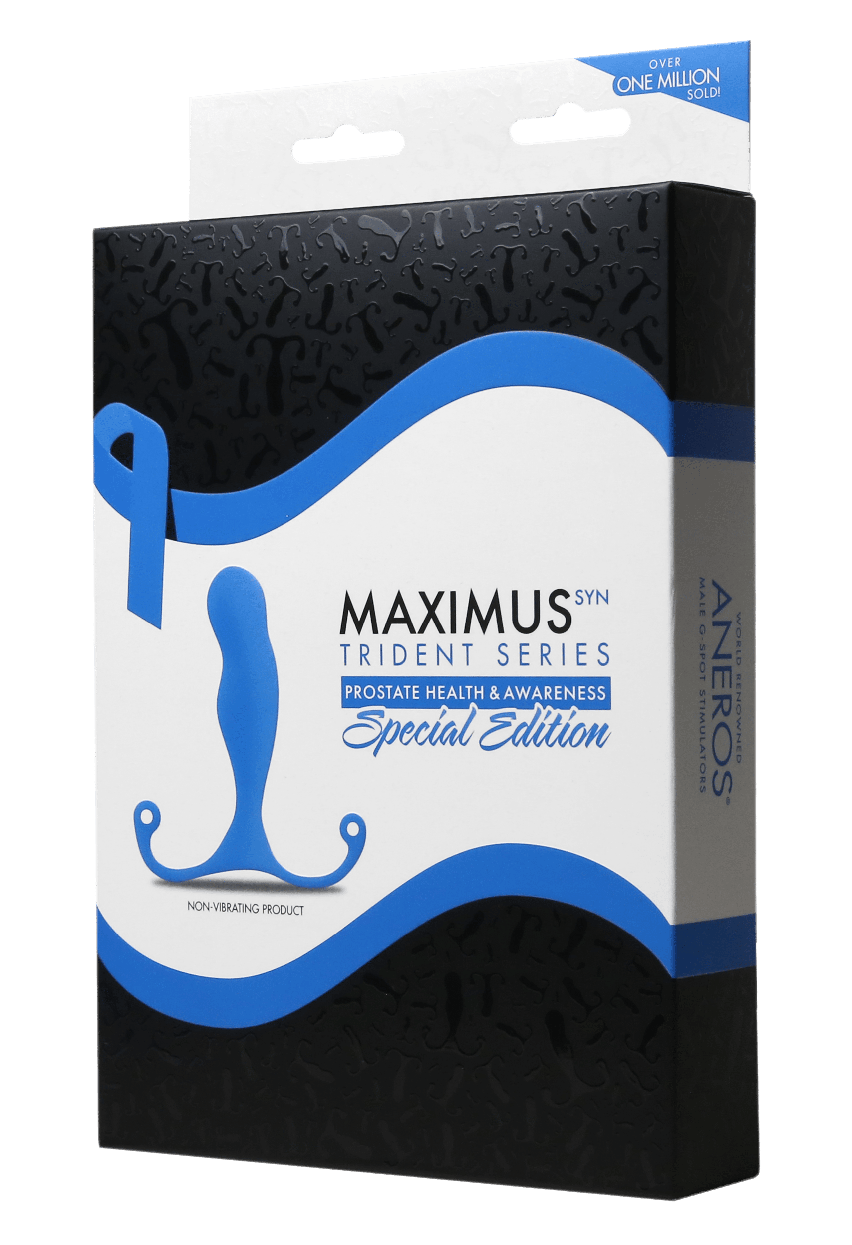 Limited Edition Blue Aneros Maximus Syn Trident - A Premium Prostate Stimulator