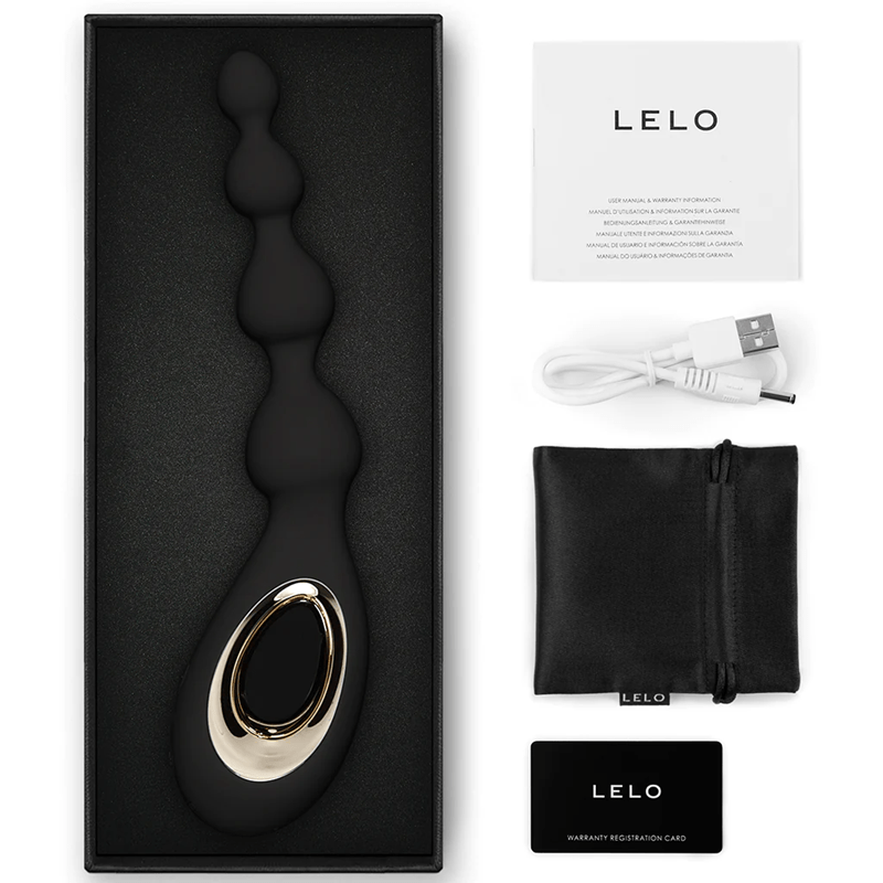 Lelo Soraya Beaded Anal Pleasure Massager for Adult Exploration
