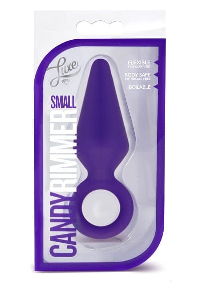 Small-sized Blush Luxe Purple Candy-themed Anal Rimmer for Beginners