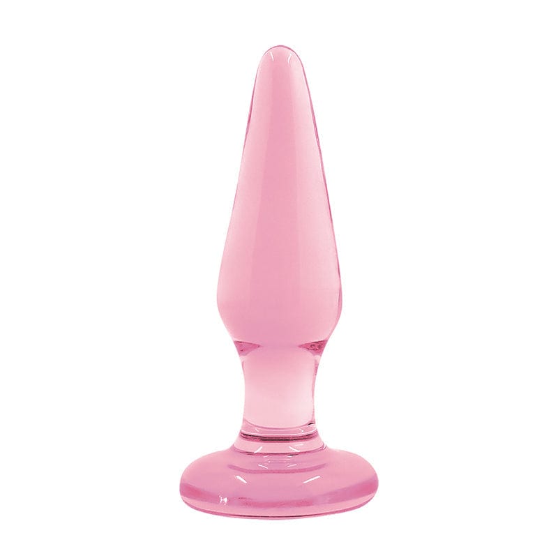 Small NS Novelties Crystal Tapered Anal Plug for Intimate Use