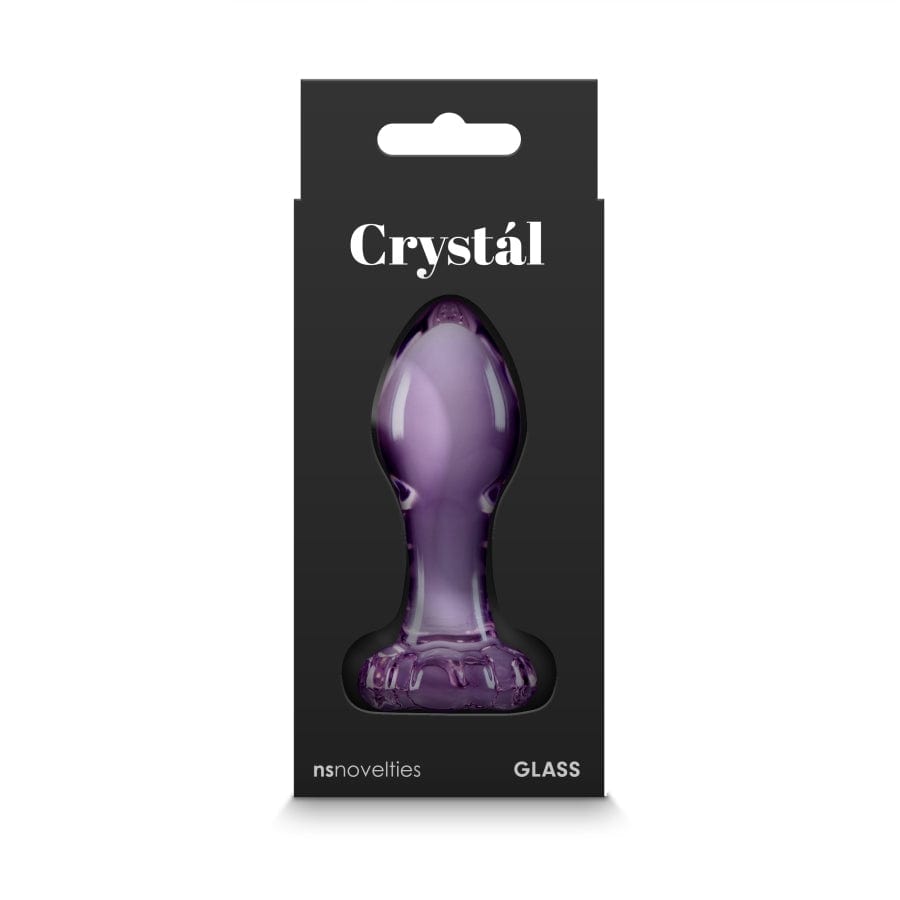 NS Novelties Purple Crystal Flower Glass Product
