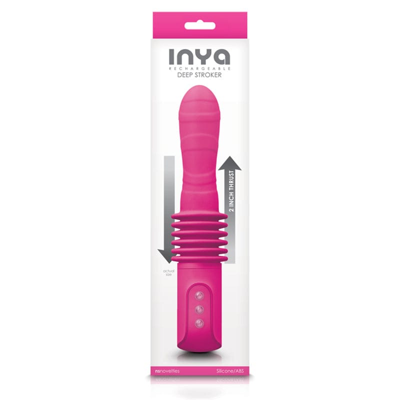 NS Novelties Inya Deep Thrusting Pink Adult Masturbation Stroker