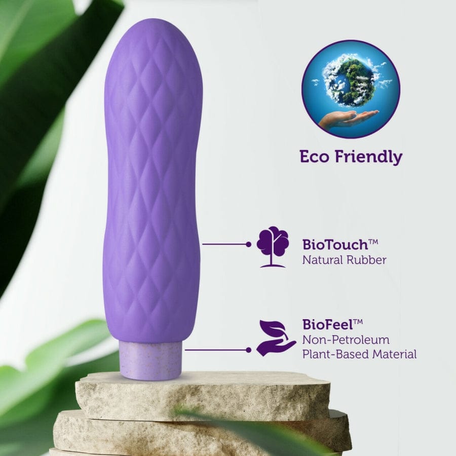 Blush Gaia Eco-Friendly Lilac Vibrator with 10 Vibration Modes