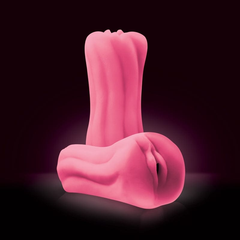 NS Novelties Firefly Super Soft Glow-in-the-Dark Yoni Masturbator