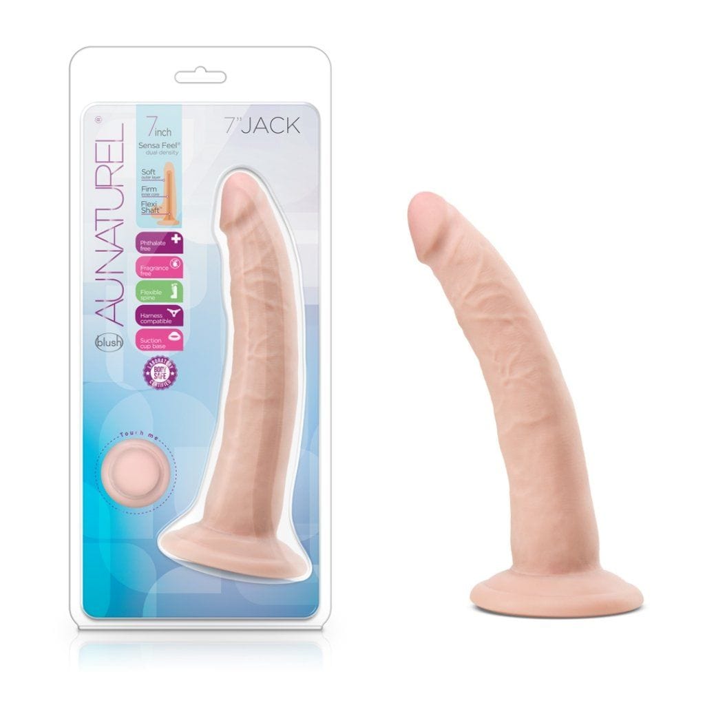 Vanilla Blush Au Naturel Jack 7-Inch Realistic Dildo