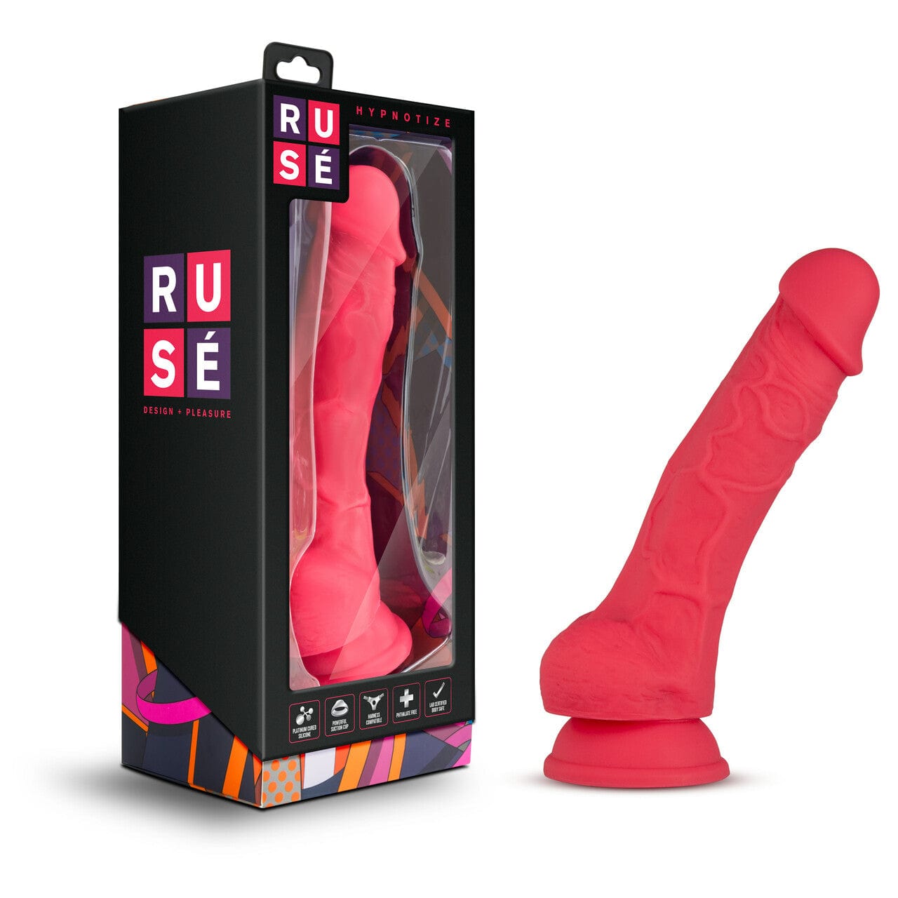 Blush Ruse Cerise Hypnotize Realistic Vibrant Dildo for Intense Pleasure