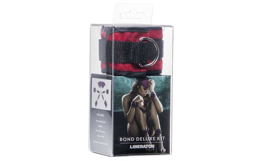 Liberator Premium Deluxe Bond Cuff and Soft Blindfold Kit for Intimate Moments