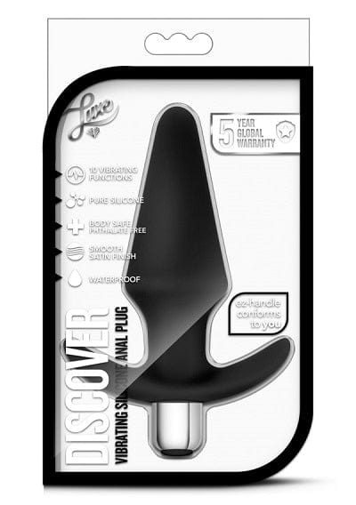 Blush Luxe Discover: Premium Vibrating Anal Plug with 10 Functions