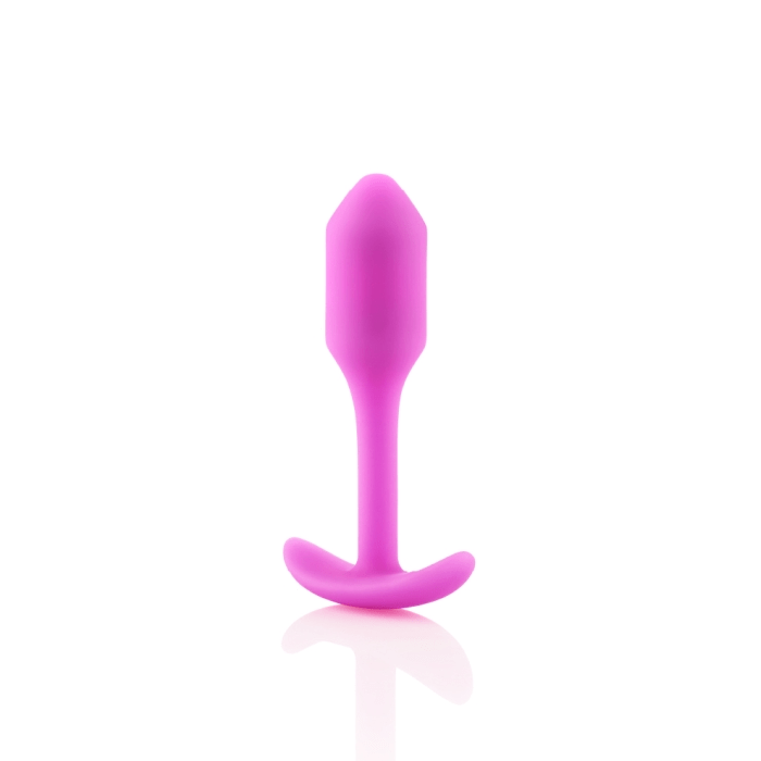 b-Vibe Snug Plug 1: Beginner-Friendly Silicone Anal Plug with Weighted Design