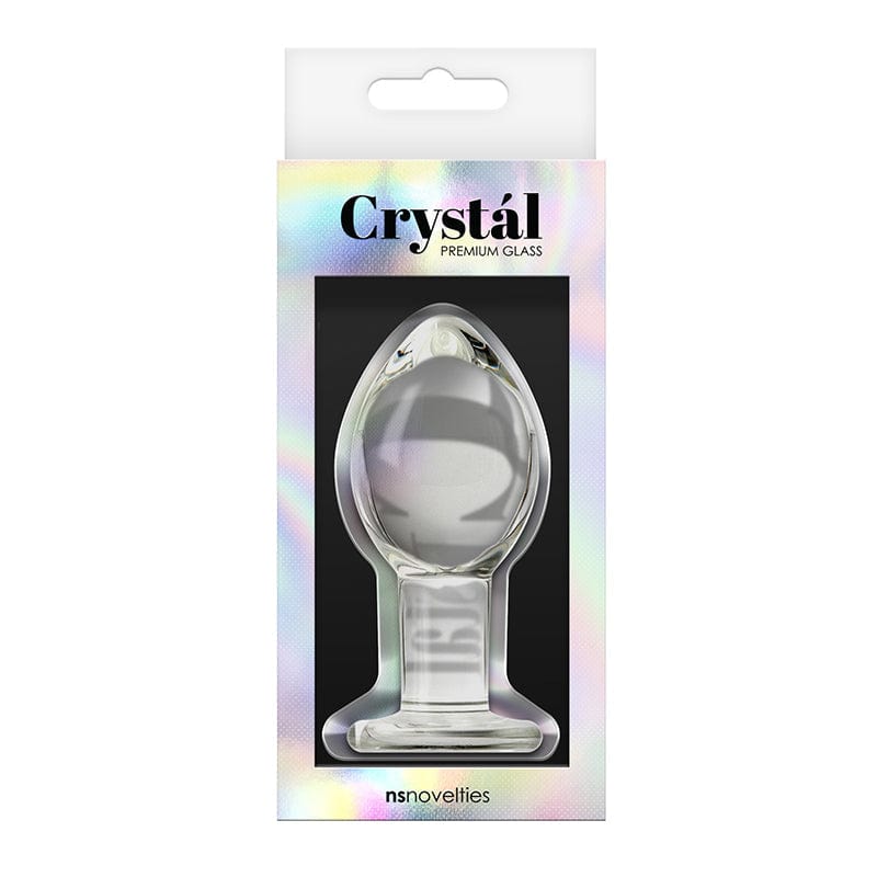 NS Novelties Large Clear Hygienic Crystal Plug