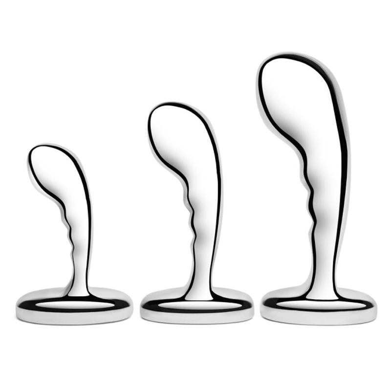 b-Vibe Premium Stainless Steel Prostate (P-Spot) Training Set for Precise Prostate Training