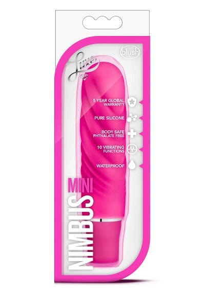 Luxe Blush Pink Nimbus Mini Vibrator for Intimate Pleasure