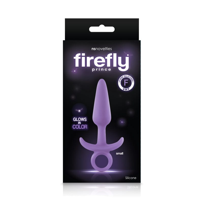 NS Novelties Firefly Prince Small Glow-in-the-Dark Silicone Anal Plug