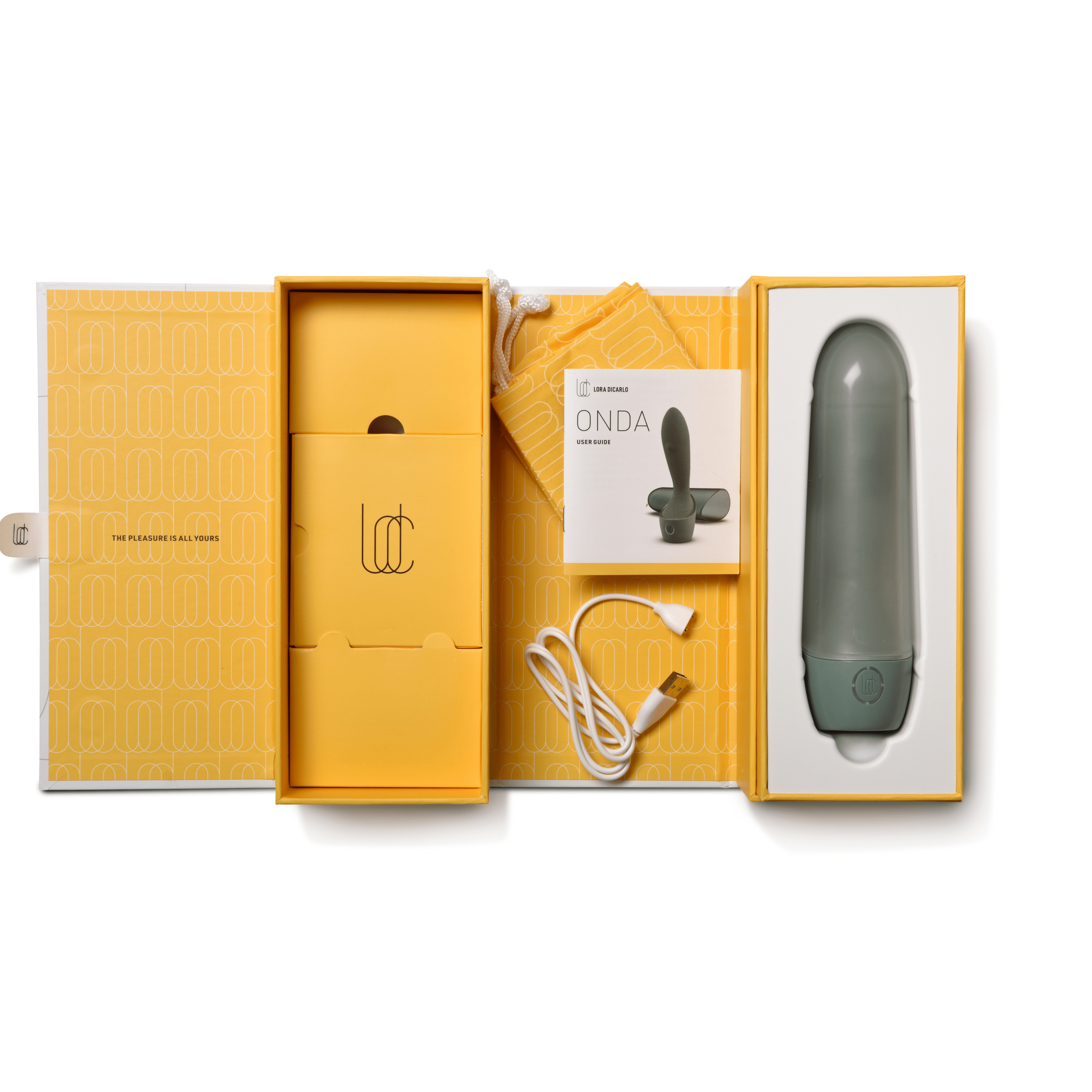 Lora DiCarlo Onda - Body-Safe, Waterproof & Rechargeable G-Spot Massager