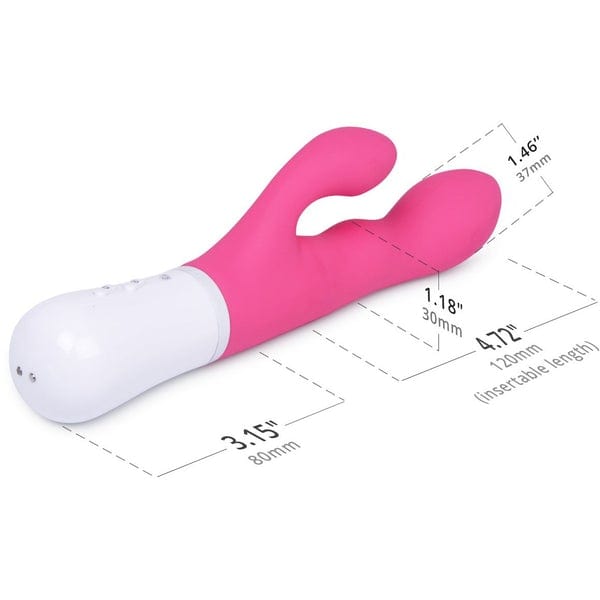 Lovense Nora Bluetooth-Enabled Dual-Stimulation Rabbit Vibrator for Enhanced Intimate Pleasure