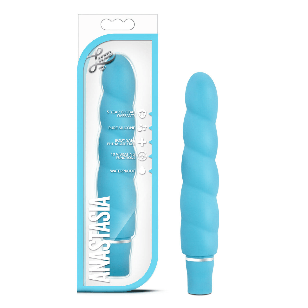 Anastasia Luxury Blush Vibrator - A Sensual and Elegant Pleasure Device