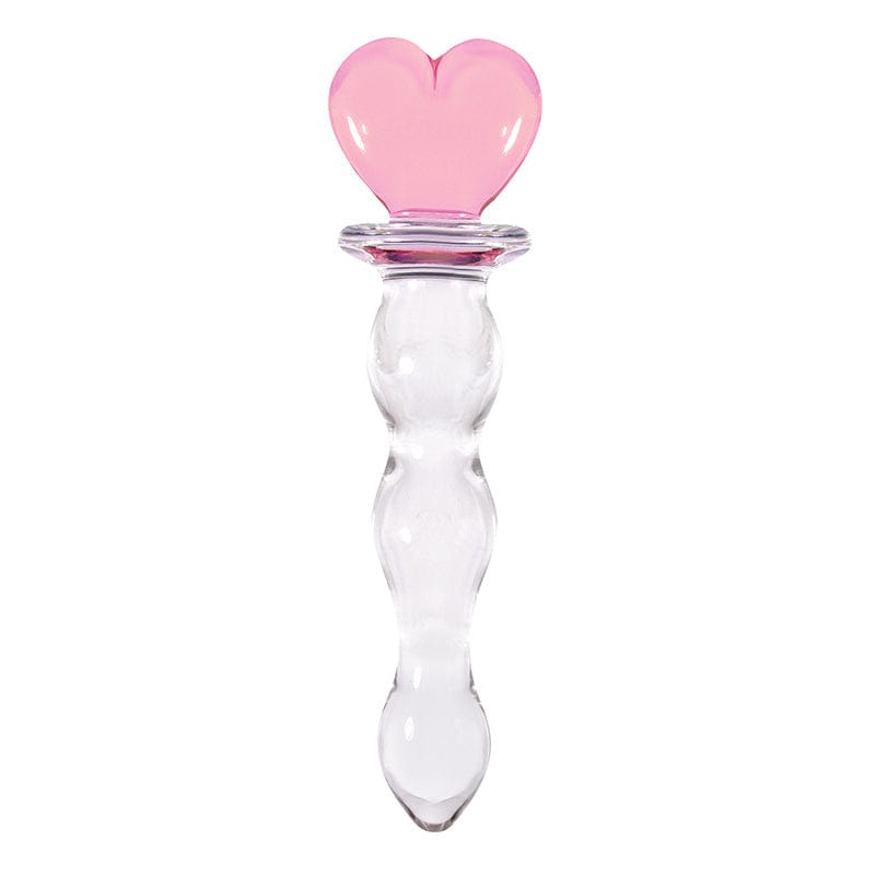 Pink NS Novelties Decorative Glass Crystal Heart Toy