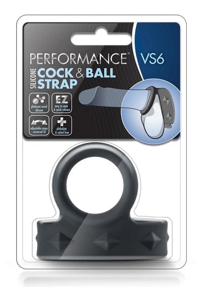 Blush Performance VS6 High - Quality Silicone Penis and Testicle Strap for Enhanced Intimate Experiences